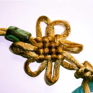 collier en macramé